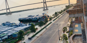 NHÀ PHỐ VIEW SÔNG TIỀN - TRUNG TÂM TP MỸ THO 