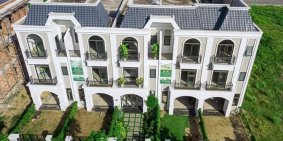 Nhà 1T 2L view sông Vàm Cỏ Tây - Dự án Lavilla Green City,TP Tân An, 6x20m2, 2t3