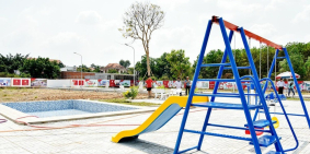 TÔI CẦN BÁN ĐẤT NỀN NGANG BỆNH VIỆN CỦ CHI CÓ SỔ HỒNG RIÊNG 100M GIÁ  1 TỶ 3