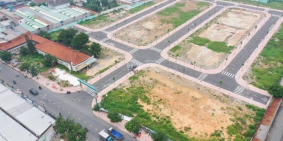 đất khu đô thị việt hương trung tâm thuận an bình dương ,shr