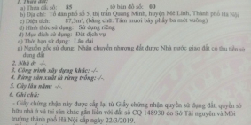 Chính chủ bán lô đất Kinh doanh đẹp, tổ 5,TT Quang Minh, Mê Linh, HN: