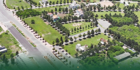 VỊ TRÍ VÀNG- SÔ ĐỎ TRAO TAY- AN TÂM SINH LỢI  Vàm cỏ Riverside KĐT Xanh VIP Số 1