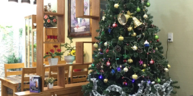 Cho thuê nhà phố dự án Mega Ruby khang điền diện tích 5x16 full nội thất.