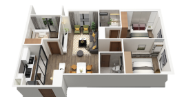 Chỉ 2,3 tỷ sở hữu ngay căn hộ 2PN dự án Bea Sky - Nguyễn Xiển