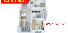 (Nổi Bật) Nhận 1 Chỉ Vàng + Chiết khấu 19-69 Triệu Căn Hộ West Intela  2 Pn-64m2
