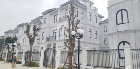 Bán biệt thự đơn lập 194m2, cửa Đông Bắc, đẹp nhất biệt thự Vinhomes Tây Mỗ