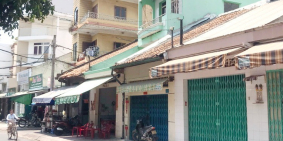 Nhà cấp 4 mặt tiền Trần Nguyên Hãn Phường 13 Quận 8 + Diện tích: 4 x 19m