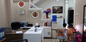 Nhà đẹp ở ngay, 4 tầng Hai Bà Trưng, sổ riêng nở hậu, gần ô tô. 2 tỷ 350.