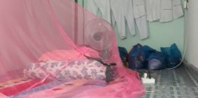 Nhà ấp 5 xã PHONG PHÚ bình chánh QL50. DT: 2.3×6m. 1trêt. 1lưng. Hướng bắc. Nhà