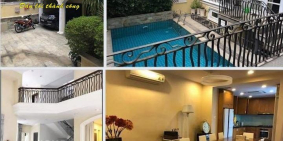 Cần cho thuê gấp biệt thự mặt tiền đường Phùng Khắc Khoan DT 600m2, giá 220 triệ
