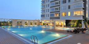 Cho Thuê căn hộ Sunrise city 3PN, 1 phòng kho , 2WC, 140m2, full nội thất