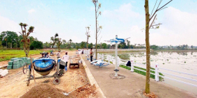 Đất nền trung tâm Hòa Lạc, View hồ điều hòa 1000ha, sổ đỏ CC, giá chỉ 1,6tỉ/lô