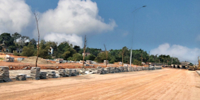 Làn 1 mặt đường Bắc Sơn kéo dài, Thái Nguyên