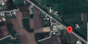 Bán 1433m2 đất Đức Huệ- Long An, mặt tiền TL 816 gần ngã ba Cây Điệp