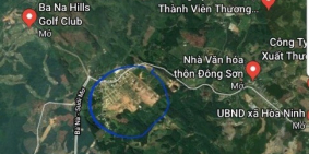Bán gấp cực rẻ 1000 m2 đất ở trên núi huyện Hòa Vang,Đà Nẵng gần Bà Nà làm biệt