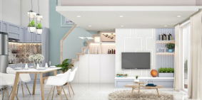 khu nhà ở dịch vụ 55m2 Full nội thất