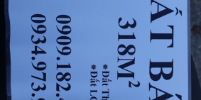 Bán đất Mặt tiền đường Lưu Văn Lang