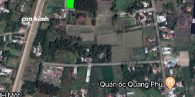 Bán đất 2 mặt tiền gần tỉnh lộ 7 (KCN Tây bắc) 634 m2 -Thái mỹ - Củ Chi - 850tr