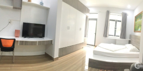 Căn hộ dịch vụ mặt tiền Võ Thị Sáu DT hơn 32m2, an ninh, sạch sẽ