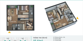 CHỈ 23TR/M2 CĂN HỘ 2 PN  TRUNG TÂM Q. HOÀNG MAI, CK 3% CHO 60 CĂN HỘ ĐẦU TIÊN