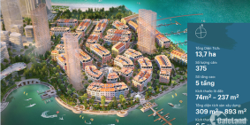 Bán căn ngoại giao shophouse 5 tầng dự án Harbor Bay Hạ Long