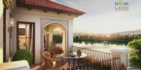 Nhà phố 1 trệt 2 lầu -khu dô thị sinh thái thông minh Aqua City