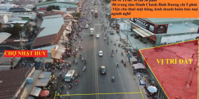 Vị Trí đắc địa chỉ còn 8 nền, đối diện chợ nhật huy