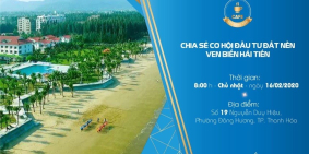 Đất hải tiến hoằng hóa giá đầu tư rẻ đẹp  2022