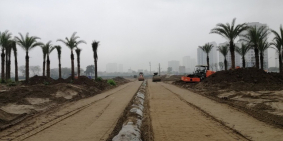 Bán mảnh Liền kề phố Tân Mai, trung tâm Q.Hoàng Mai 107m2, mt 5m chia ô bàn cờ