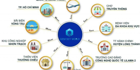 Đất nền khu đô thị gem sky world 92 ha