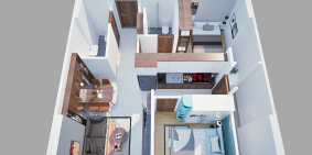 Chỉ 18 suất nội bộ bcons garden tầng 10,24,27 2pn-2wc 57m2