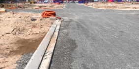 Bán đất mặt tiền dt742 , đối diện kcn Visip ngân hàng hỗ trợ