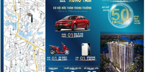 Cơ hội sở hữu căn hộ cao cấp để ở hoặc cho thuê Chỉ với 300 triệu