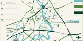 Nhà phố, biệt thự sông Aquacity 28tr/m2, Góp 6 năm, mỗi tháng 1%, Ưu đãi 20%