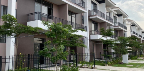 biệt thự nghỉ dưỡng view sông hóc môn 90m2