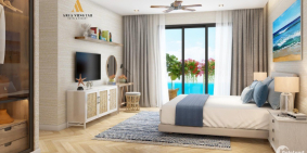 Căn hộ view biển , sở  hữu 400m bờ biển riêng, giá tu 2ty66