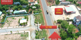 Bán lô dất mặt tiền quốc lộ giá rê, ngay trung tâm hành chính