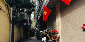 "Nhà phố Thái Hà chỉ vài bước ra đường ô tô, yên tĩnh trong lành