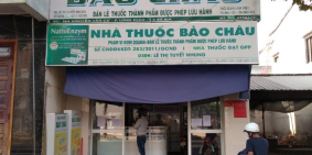 Bán nhà đất có sẵn nhà thuốc đang KD đường Nguyễn Văn Cừ, Bà Rịa