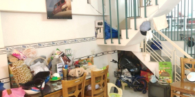 Bán nhà 2 lầu hẻm 45 đường Chánh Hưng Phường 4 Quận 8 + Diện tích: 4 x 7m - NH