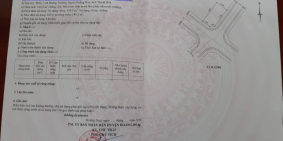 Chính chủ bán lô góc mặt bằng quy hoạch ngay gần UBND xã Hoằng Trường,