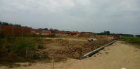 Đất thổ cư mặt tiền đường Trung Lập Củ Chi, DT: 12x35m.