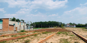 Bán đất mặt tiền Trung An, gần TL8, sổ hồng riêng, thổ cư 100% giá 1tỷ