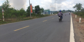 bán đất mặt tiền đường Phạm Thái Bường, 25 x 77m xã Phước Khánh, Huyện Nhơn Trạc