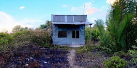 BÁN NỀN ĐẤT 2 MẶT TIỀN (17 x 90) ĐƯỜNG HÒA TRUNG. CÁCH CỐNG HÒA THÀNH 2KM