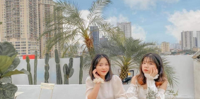 Cho thuê 100 m2 sân thượng 4 mặt thoáng view Hồ Tây, hồ Trúc Bạch.