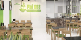 Cho thuê 250m2 làm nhà hàng, café mặt phố Duy Tân mặt tiền 35m.