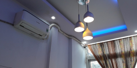 Mặt bằng và lầu 1 mới đẹp giá rẻ leng keng có nội thật cơ bản.