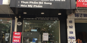 Cho thuê toàn bộ tầng 1 SN 197 đường Hoàng Văn Thụ, TP Thái Nguyên