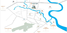 Căn Hộ Cao Cấp Happy One Thạnh Lộc - View Sông Vàm Thuật